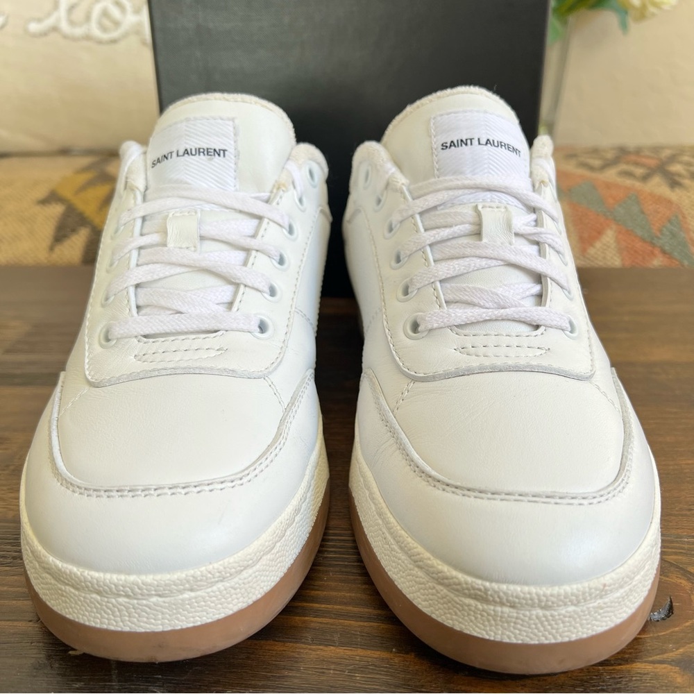 Saint Laurent $880 SL/61 Low-Top Sneakers Unisex EU40 W10 M7 (Display Models) - Picture 4 of 16